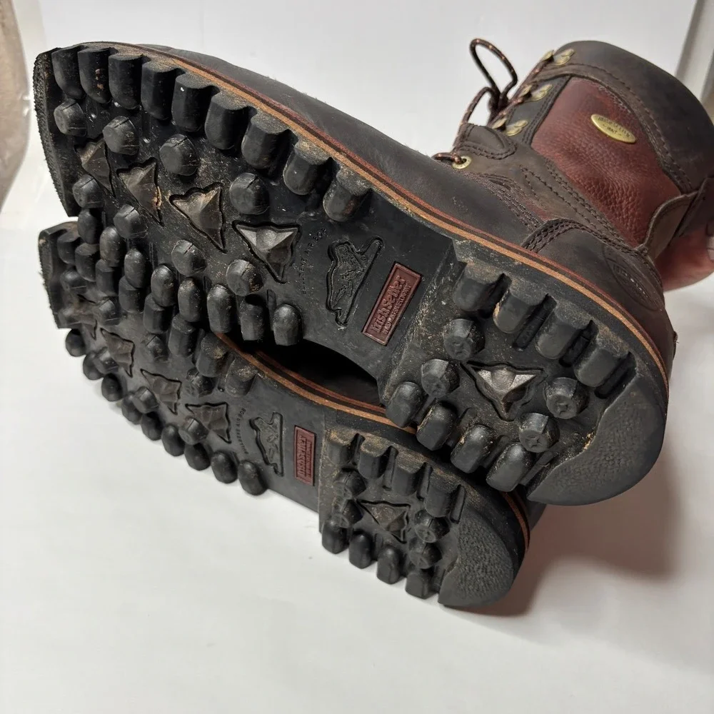 Red Wing Irish Setter 880 Mens 11.5 D Brown‎ Leather Elk Tracker Hunting Boots